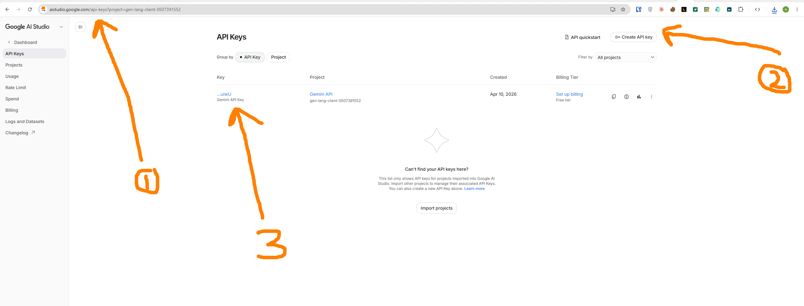 How to Obtain Gemini API Key