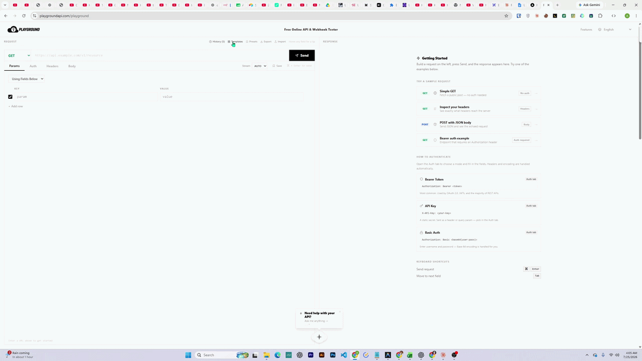 Testing Gemini API Key